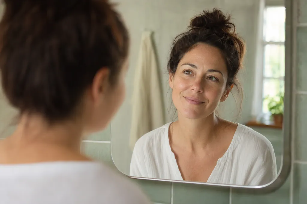 A compassionate reflection in the mirror